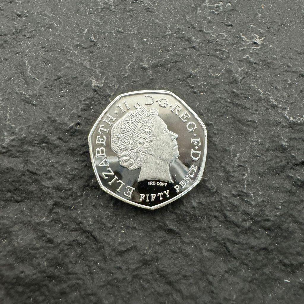 Seltene Kew Gardens 50p 2009 Nachbildung Münze Metall Gedenkmedaille Für Bürodekoration Und Geschenk