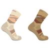 Salomon OUT ALPS CREW LC2261500 2-PACK Socks, 2-Pair Set, Curry/SHORTBREAD, Medium,