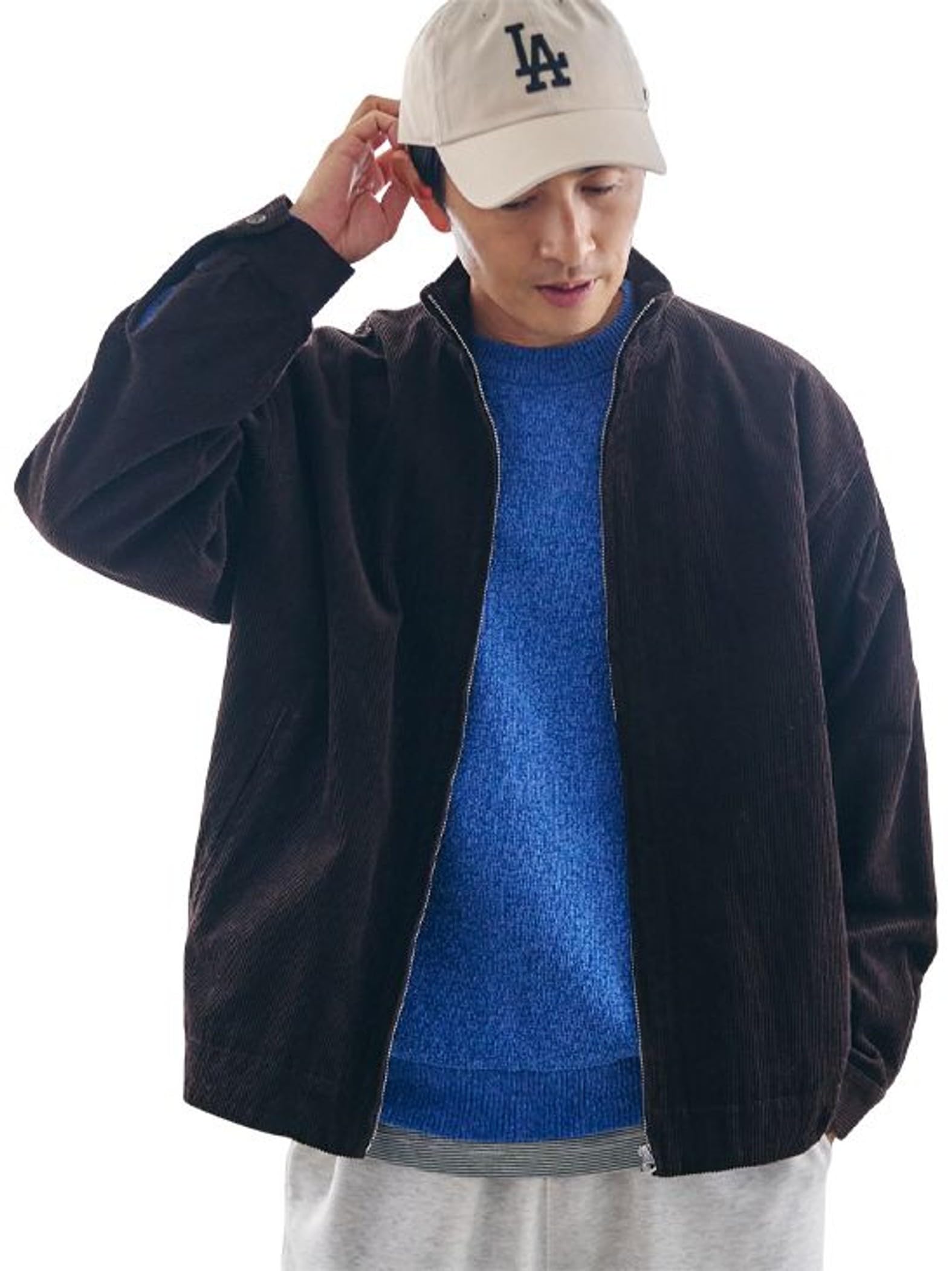 

Cohen Corduroy Blouson 75606000000 2930 S Stand-Up DK.BROWN(29)