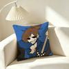 T-Tom Eddsworld Animation  Pillow Case Square Double-Sided Sofa Cushion Cover Bedroom Bedside Pillow
