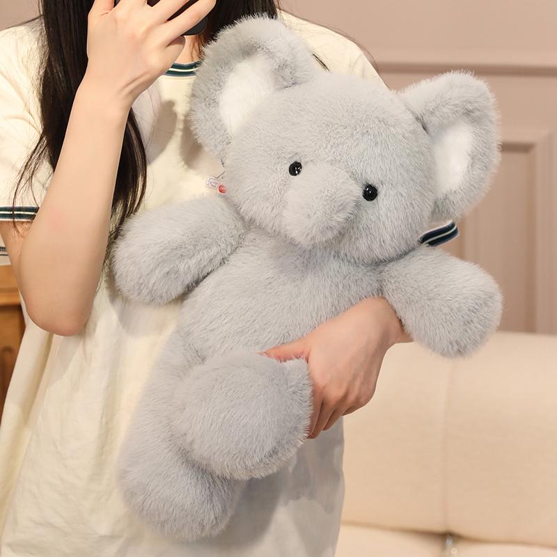 

Kawaii Soft Elephant Bear Plush Toys Rabbit Baby Cute Stuffed Animal Pillow Appease Toy Birthday Gift Room Decoration 45cm