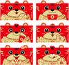 6x Year Red Envelopes Bag Elegant And Beautiful Money Packets For Various Occasions Lucky Money