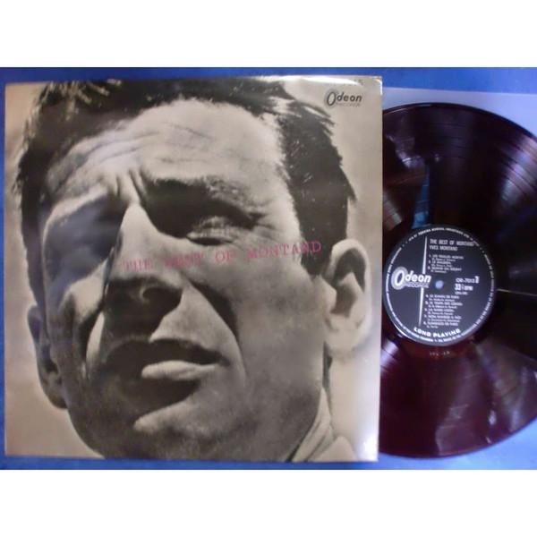 LP Record YVES MONTAND - Best Of Montand OR7015 ODEON Japan Pop Used