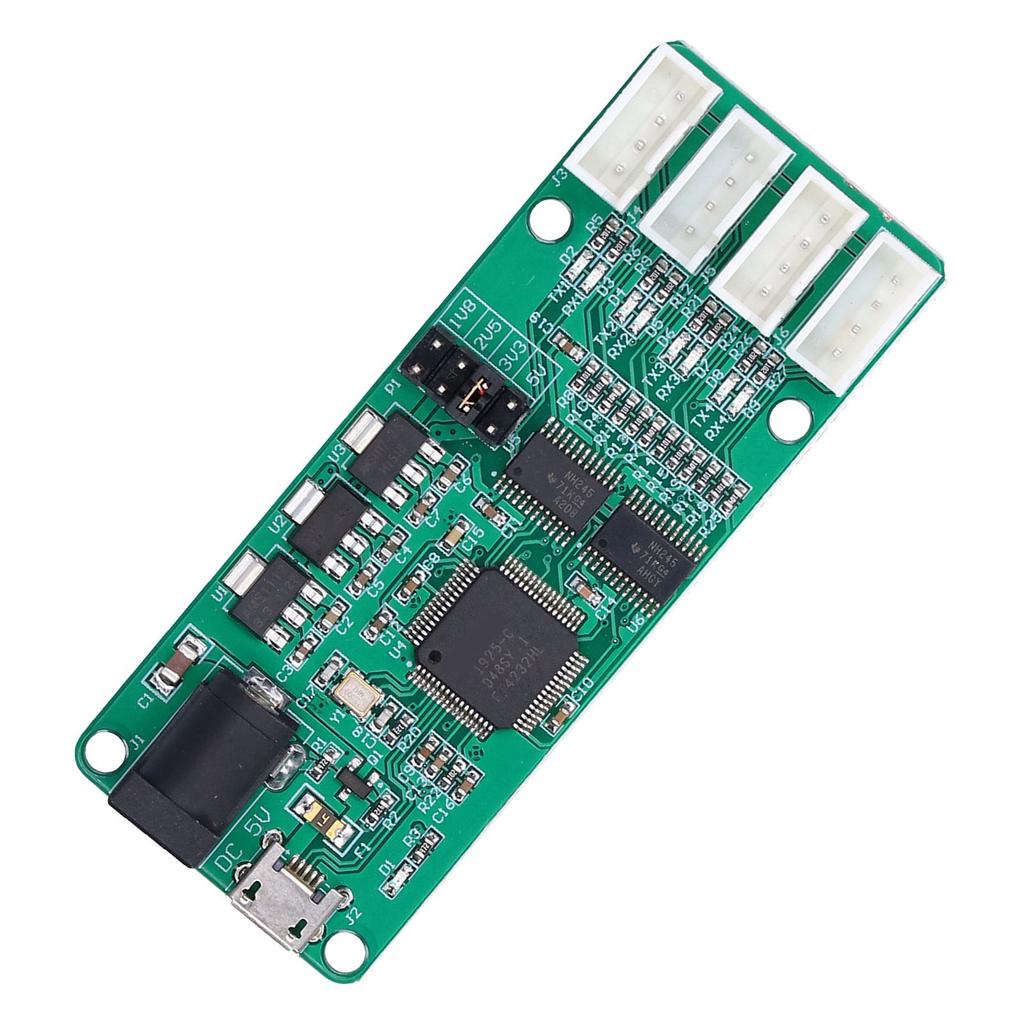 Модуль последовательного порта UART USB на 4-полосный чип TTL FT4232, плата преобразователя постоянного тока 5 В для оборудования