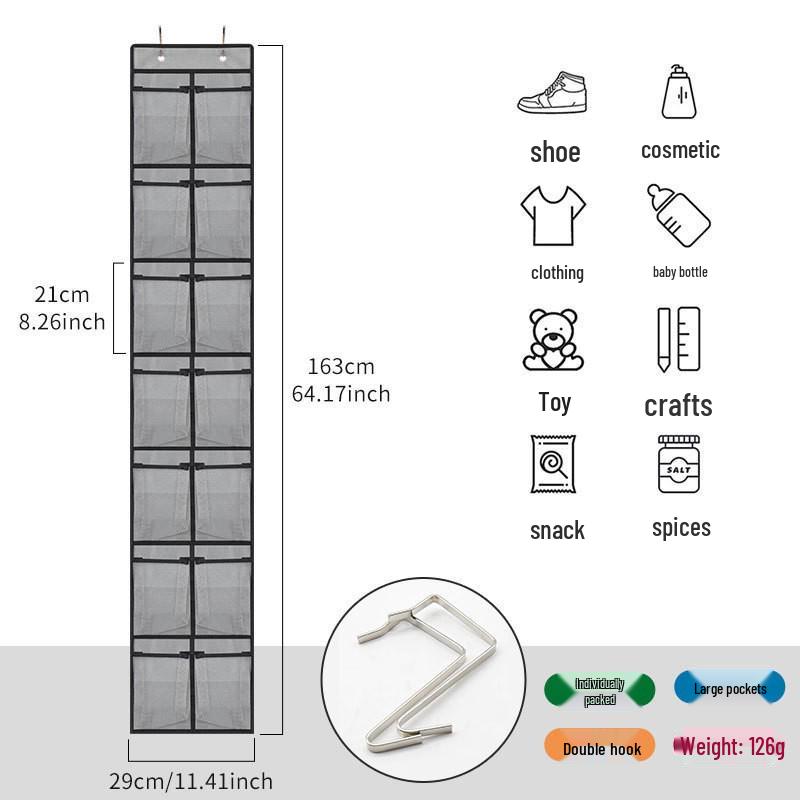 

Многослойный накладной органайзер для обуви с 24 карманами - Новое и удобное подвесное решение для хранения