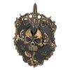 Skull Doorbell Metal Retro Color Decorative Scary Skeleton Door Bell Door Decoration for Festival