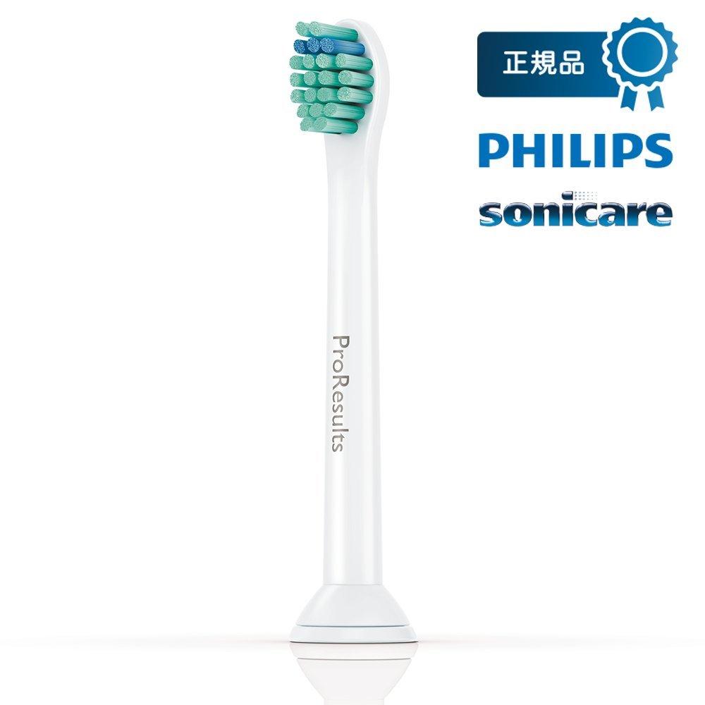 Philips Sonicare ProResults Mini HX6024/01 Replacement Brush Heads 4-Pack Genuine Electric Toothbrush Refill Small Size White
