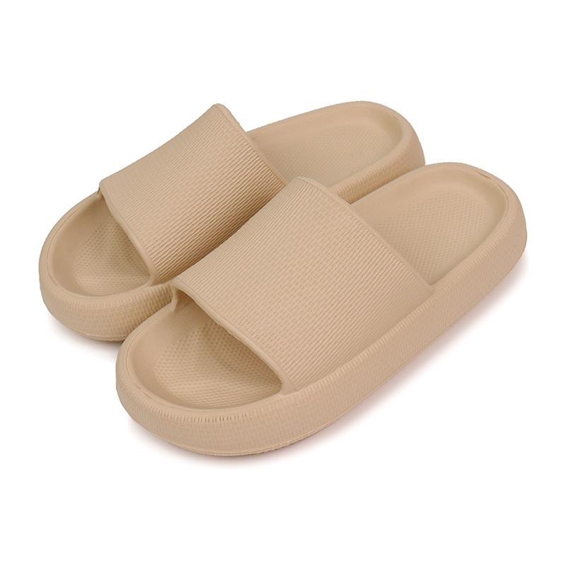 Fashion GOOHOJIO 2024 Men Fashion Summer Slides Thick Sole EVA Slippers Non Slip Ladies Male Shoes Comfort Suitable Outdoor and Indoor