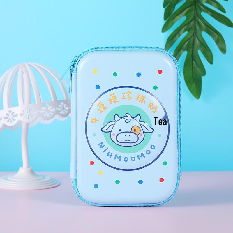 Cartoon Astronaut Large Capacity Pencil Case - Multi-purpose EVA Pencil Box for Kids