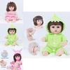 Realistic Reborn Baby Doll With Soft Full Silicone Body Safe And Non-toxic For Newborns