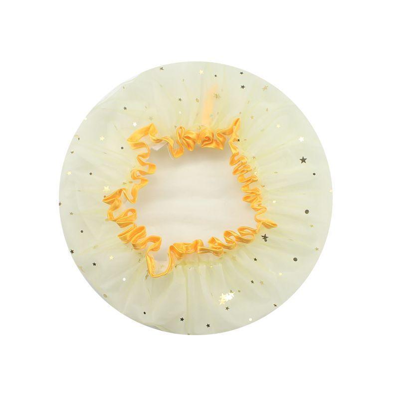 Vodotěsná dvouvrstvá sprchová čepice Starry Sky Design Módní opakovaně použitelný koupací klobouk Kuchyňský hygienický klobouk odolný proti oleji