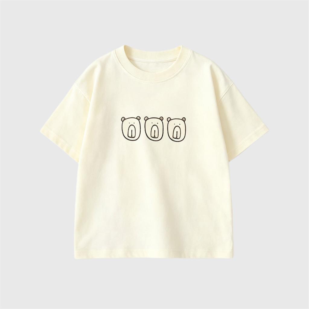 Children's Short-sleeve T-shirt, Loose Casual Sweatshirt, 2026 New Design, Round-neck Clothing