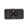 ECF2054 10 Pieces Push Type Retainer for Mercedes Black Nylon Head Size: 15x8.33mm Stem Length: 12.8mm Fits Into: 7.5mm