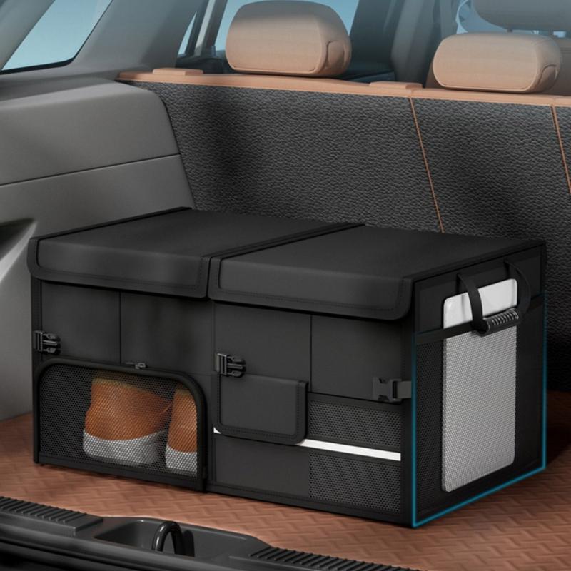 Car Organizers Foldable Storage Bin Trunk Organizers Glove Compartment Box for Efficient Space Saving and Organization