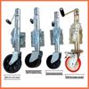 RV Side Crank Jack Stand with Brake & Guide Wheel for Marine Trailer Support