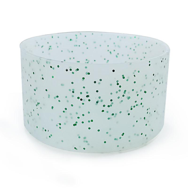 

Не содержащий БФА рукав для кружки, рукав для стакана для воды, силиконовый чехол-ботинок для бутылки с водой, блестящий, нескользящий, изоляционный протектор для стакана для воды