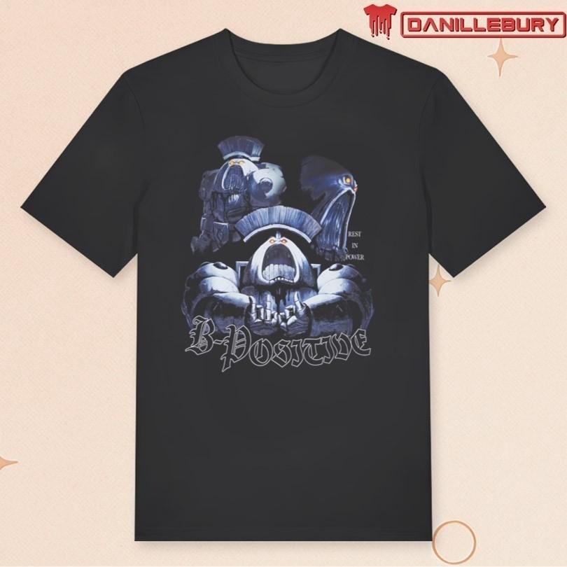 B-Positive Rest In Power Men Women Unisex T-Shirt XL