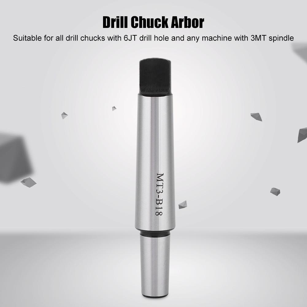 MT3B18 Bohrfutterdorn mit Zapfenende Morsekonus Werkzeugaufnahmeverbinder