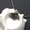 Jewelry Double Dragon Divine Dragon Pendant Necklace Punk Retro Trendy Male Divine Dragon Titanium Steel Pendant