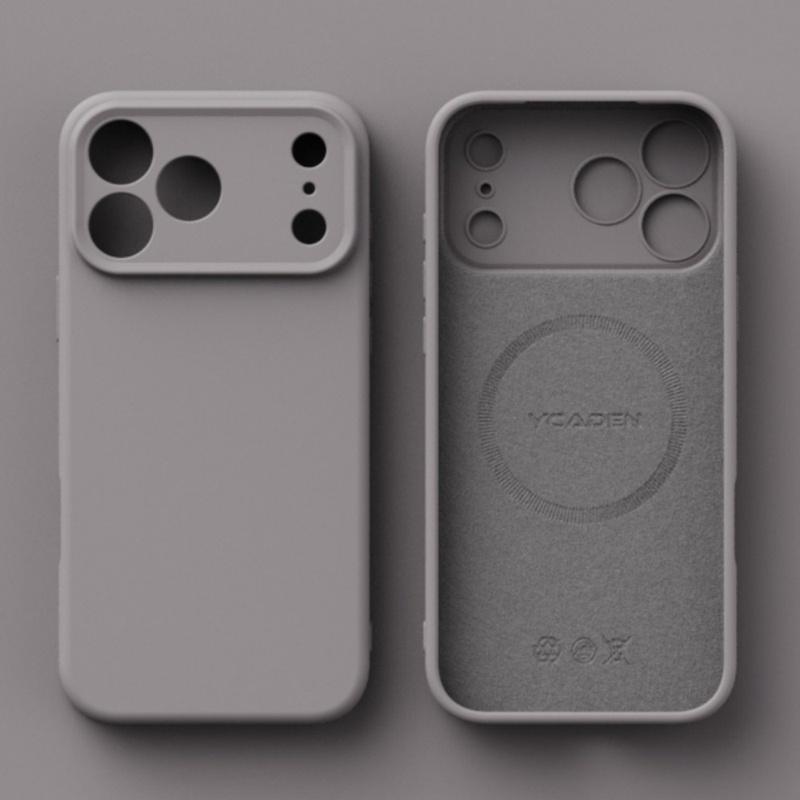 Original For Magsafe TPU Shockproof Case For iPhone 17 Pro Max Air 17 Pro Wireless Charging Liquid Silicone Camera Protect Case