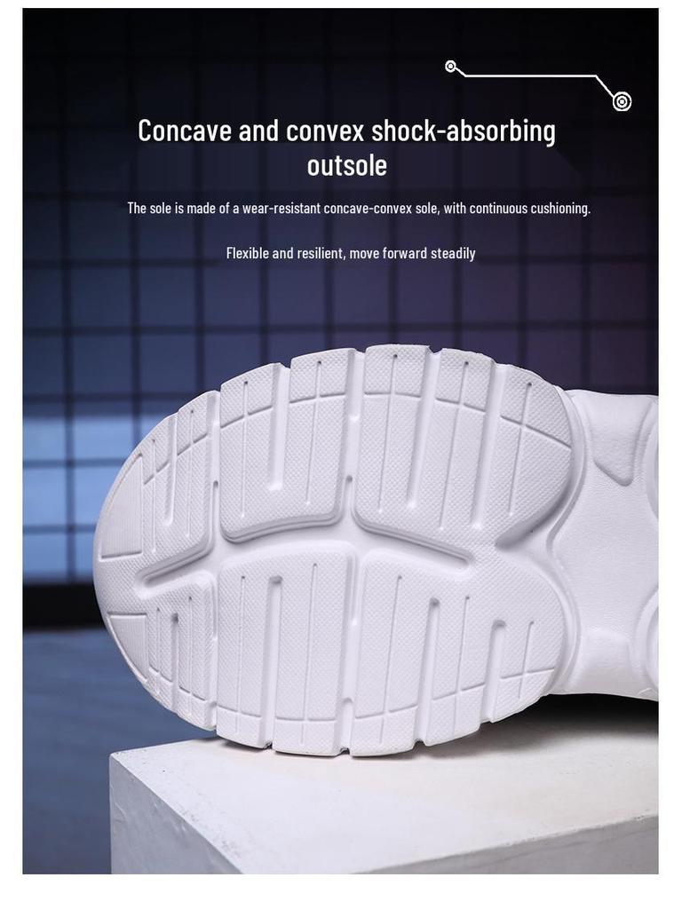 Boys' 2025 Autumn Mesh Breathable Non-slip Sports Shoes with Soft Soles for Big and Middle Kids