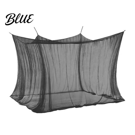 Lightweight Mosquito Net Protection Bed Net Mesh Rectangular 4 Corners Insect Barrier Canopies Netting for Outdoor Camping Patio Backyard