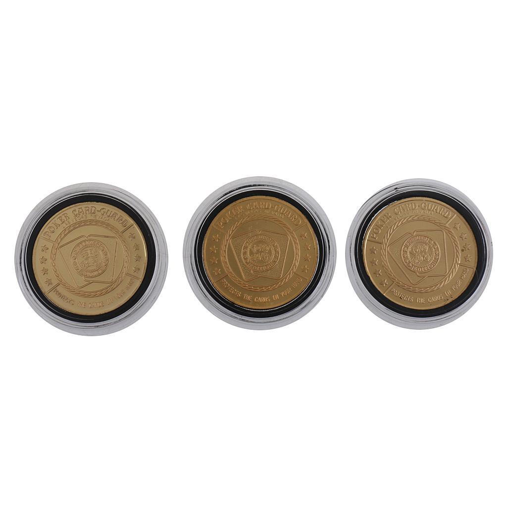 Professional Chip Set with 1 Dealer 1 Small Blind and 1 Big Blind Stylish and Durable Guard Texas