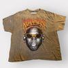 Dennis Rodman Rodzilla Graficzny T-shirt Męski Duży Acid Wash Streetwear Koszulka