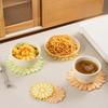 Soft Rubber Heat Insulation Pads, Table Heat Insulation Pads, Bowl Pads, High-temperature Resistant and Scalding Pot Coasters