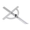 Woodworking Protractor Carbon Steel High Accuracy Easy Read Portable Adjustable Angle Ruler 150 X
