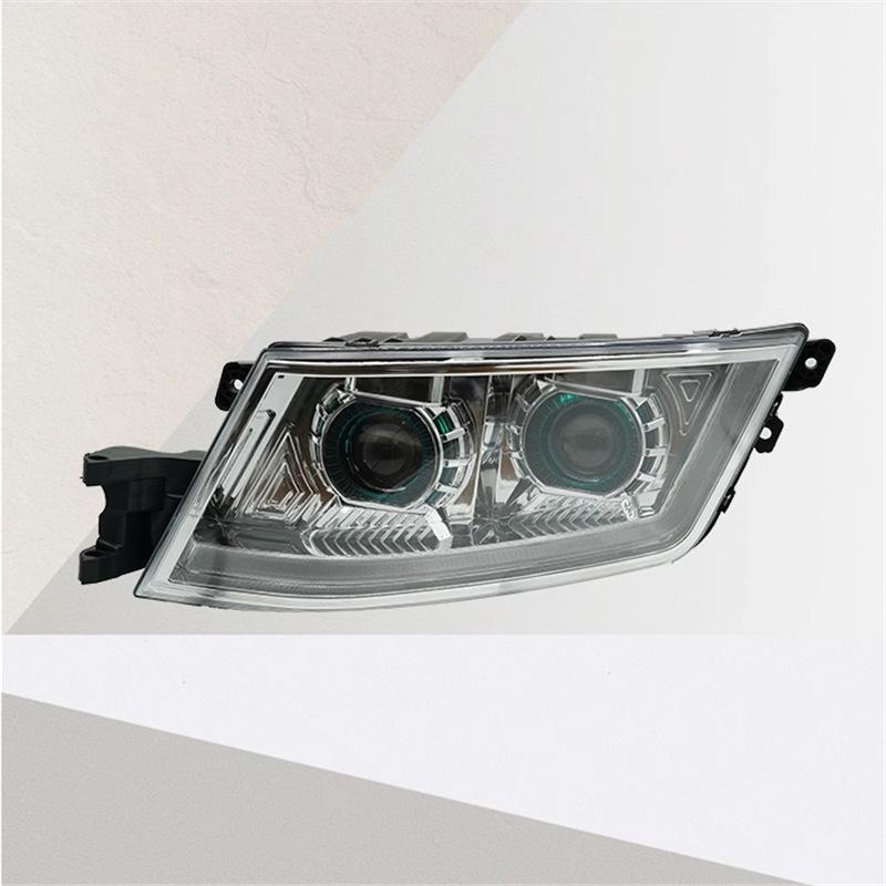 Compatible with Chiyou Car Lights: JAC K7 All-LED Headlight Assembly with Double Lens and High Brightness Single Pack