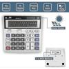 Calculator,standard Function Desktop Calculators,basic Financial Calculator Solar Powered Accounting Calculator 12 Digit Lcd Display Calculators,offic