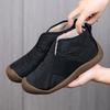 Winter High-top Cotton Shoes, New Velvet Thickened Shoes, Soft Soles, Non-slip, Comfortable and Lightweight