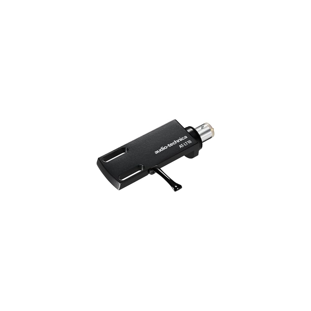 Audio-Technica Head Shell AT-LT10, Aluminum Die-Cast, Lightweight Design, Matte Black