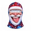 Novelty Old Man Print 3D Full Face Ski, Windproof Winter, Sunglasses Not Included