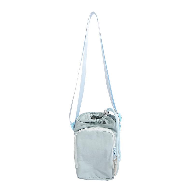 New Women's Mobile Phone Bag Male Student Kettle Bag Bucket Bag Multi-layer Shoulder Messenger Bag Going Out Water Cup Satchel