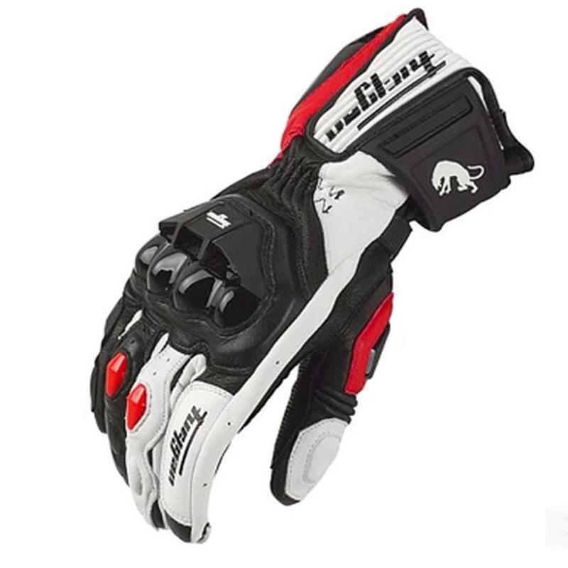 Motorcycle Gloves Afs6  Afs18 Security Protection Windproof Motocross Mittens Touch Screen Men's Leather Motorbike Glove