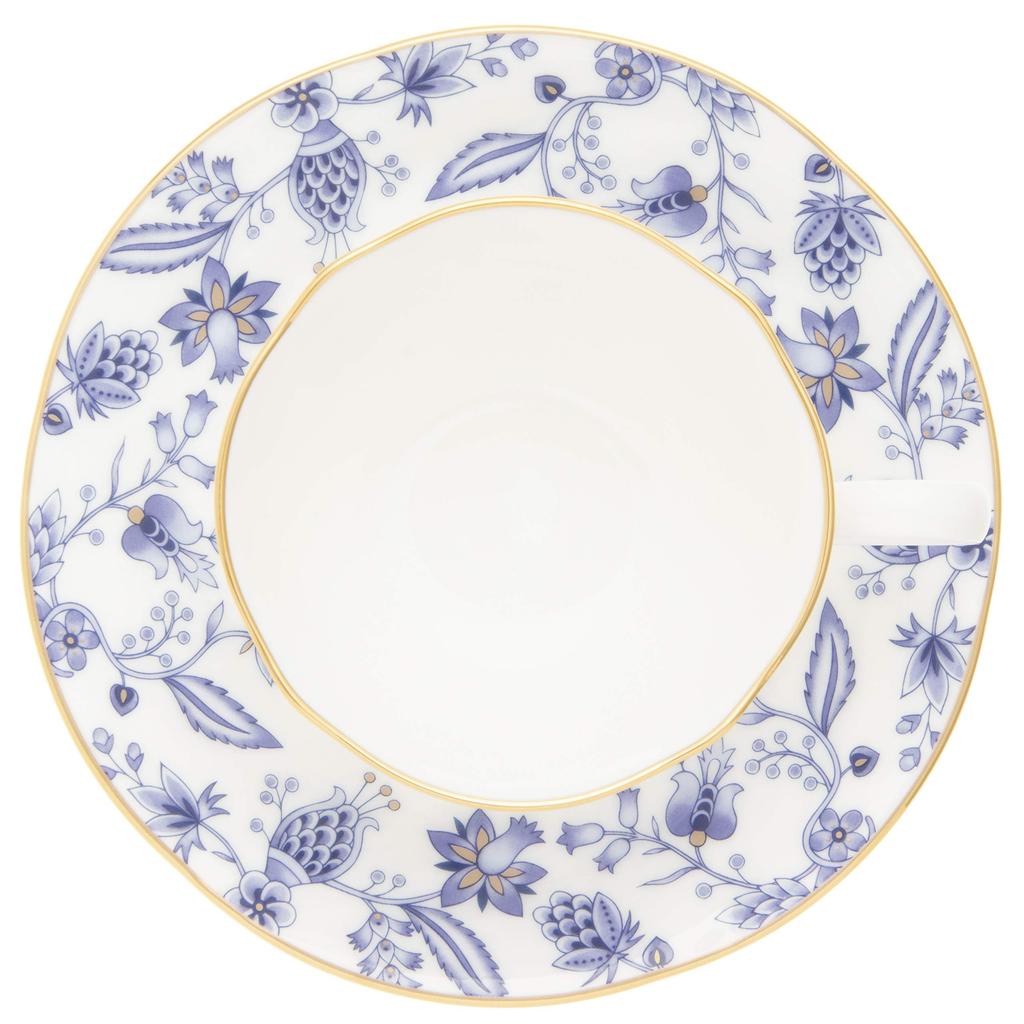 Noritake Cup Saucer Set 220cc Blue Sorrentino 5 Bone China & (Coffee Tea) F59387A/4562