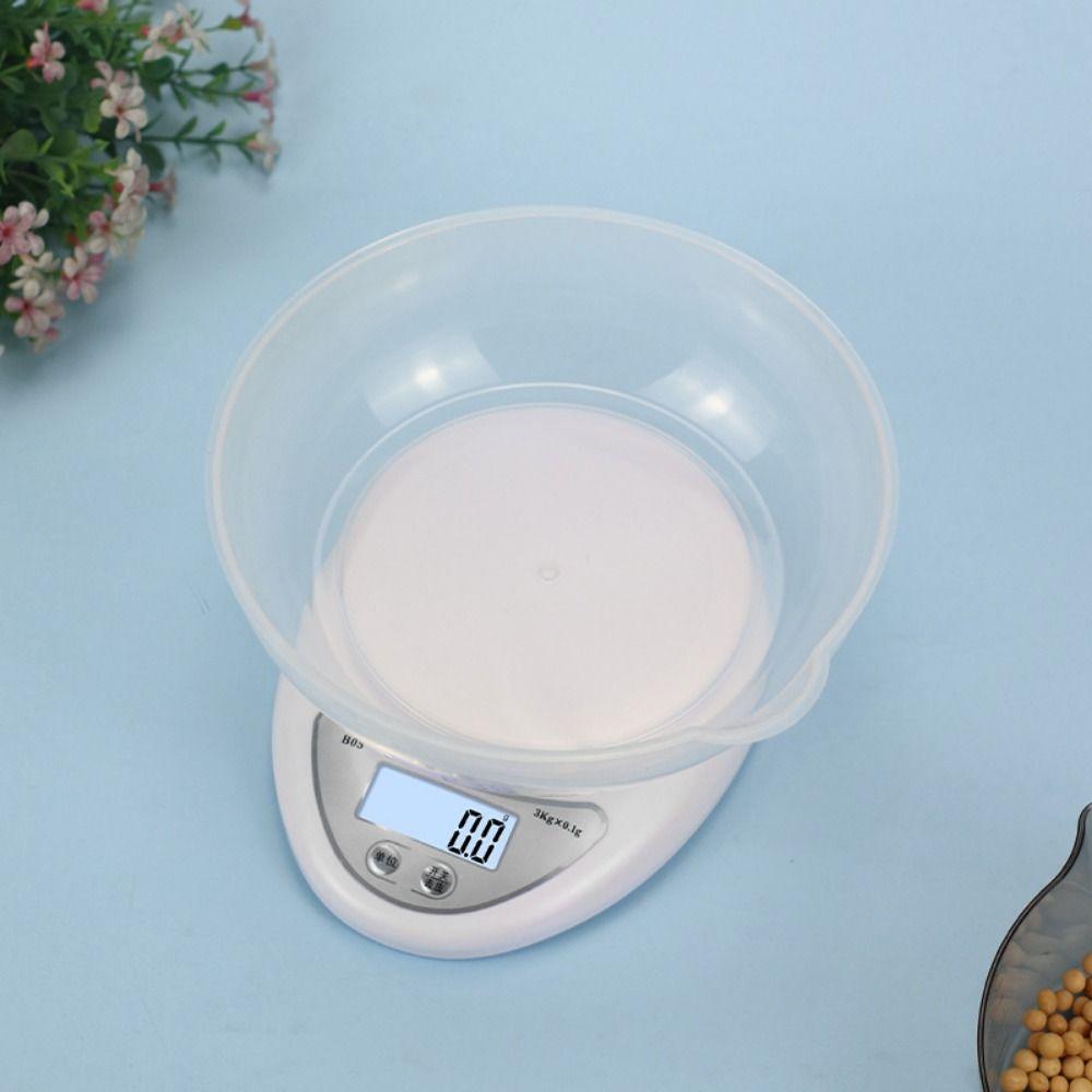 Multi-Functional Digital Food Scale Large LCD Display Small Scale Weighing Kitchen Scale Baking