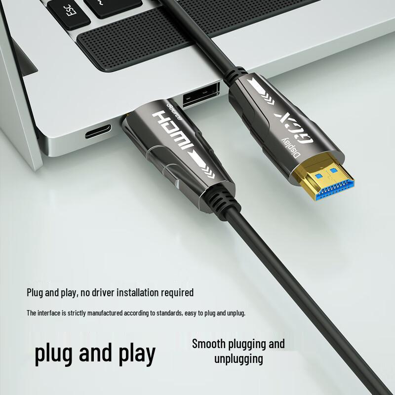 G.C.X Fiber Optic HDMI 2.0 Cable 4K 60Hz
