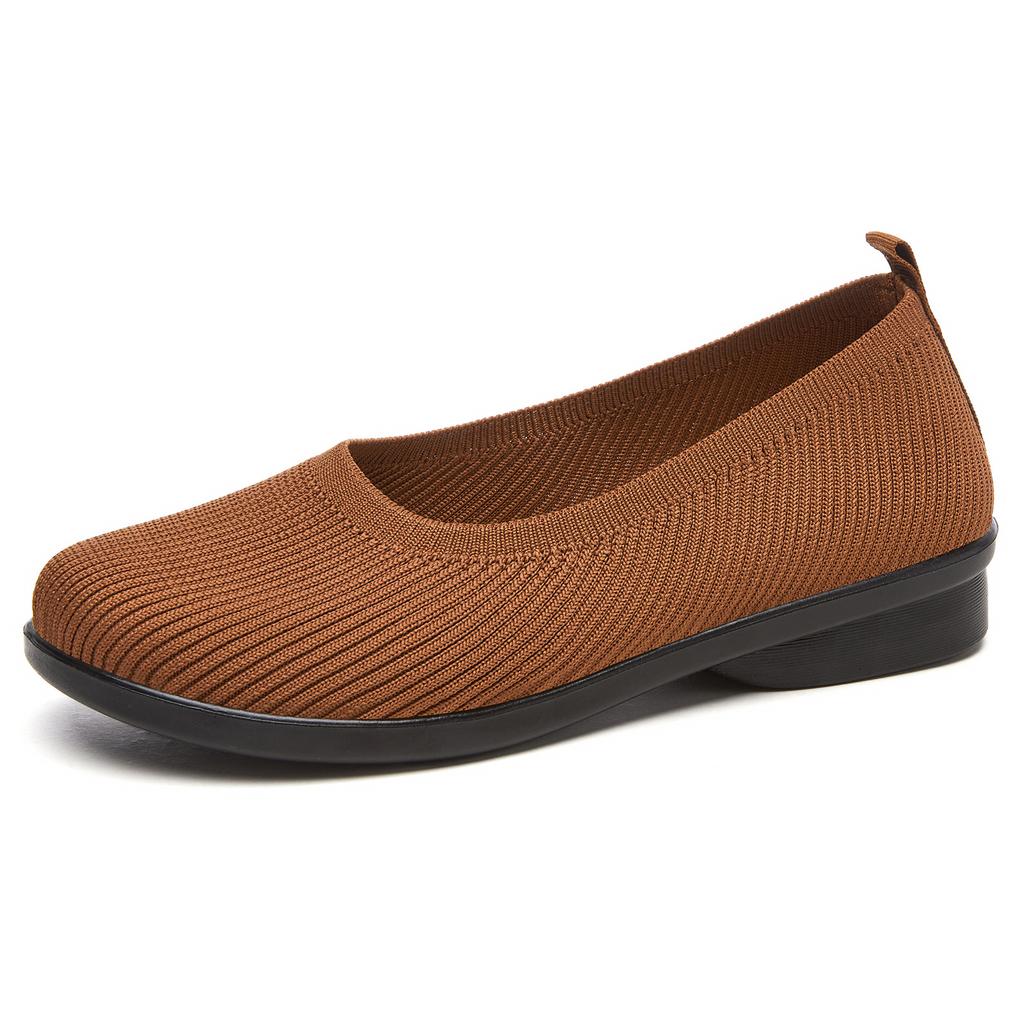 Women's Shoes New Breathable Mother Shoes One-pedal Mesh Casual Shoes Fashionable Versatile Soft Sole Not Tired Shoes