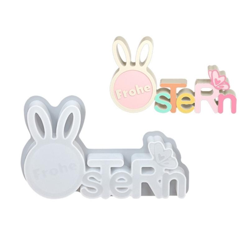 

Easter Letter Shape Silicone Candle Molds for Making Candle Soap Chocolate Multipurpose Silicone Mould for Resin Casting