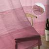 Wood Grain Striped Rural Style Pink Gradient Sheer Curtains for Living Room Decor Window Curtains Kitchen Tulle Voile Curtains