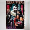 Terrifier Vintage Horror Clown Metal Tin Sign, Circus Theme Dark Carnival Movie Poster Plaque for Man Cave Home Decor
