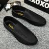 Men Fashion Shoes Summer2025New Casual Shoes for Men Slip-On Loafers Comfortable Soft Leather Driving Shoes Breathable