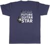 Personalised Future Guitar Star Musician Unisexs TShirt Tee Gift Top