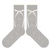Thin Style Children's Socks - Summer Cotton, Sweet Bow, Bubble Yarn, Frilly Mid-calf Pile-up Socks