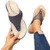 Toe Hollow Thick Bottom Wedge Slippers Women's Large Size Beach Sandals Sloped Sandals