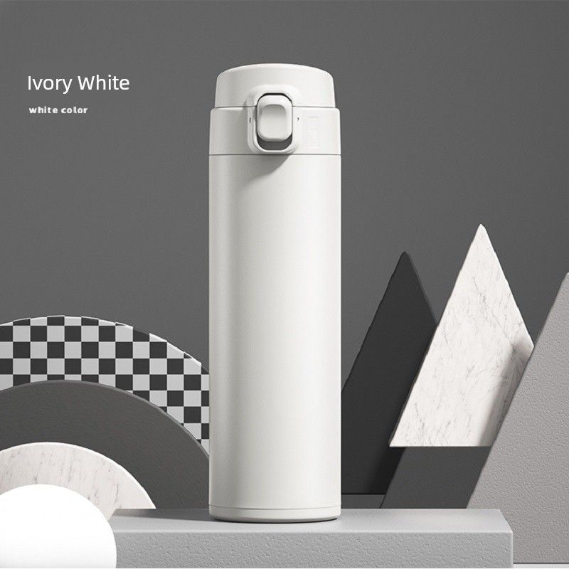 2025 New Model Large-Capacity Thermos Cup for Women, High-End Style for Men, Stainless Steel Water Cup for Students, Men's Cup for Brewing Tea