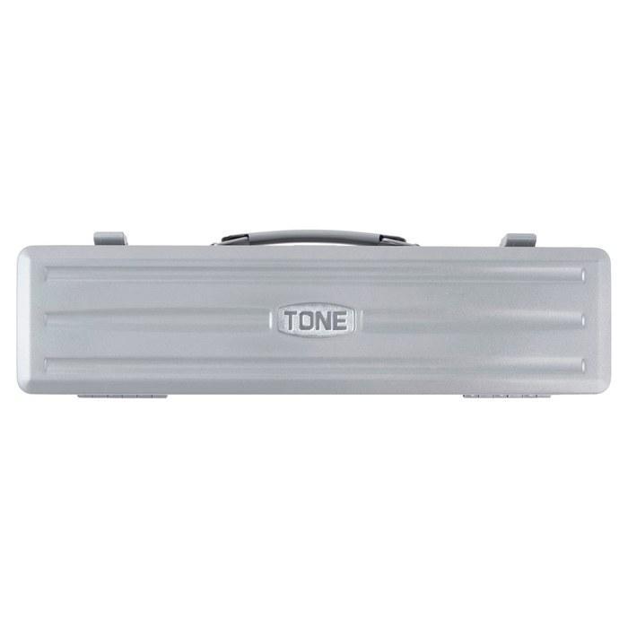[Tone] Socket Wrench Set 760M (17-Piece, 1/2 inch Drive) Silver